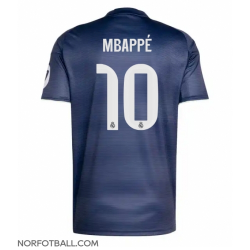Billige Fotballdrakt Real Madrid Kylian Mbappe #10 Replika Bortedrakt 2025-26 Kortermet Billige Fotballdrakt Real Madrid Kylian Mbappe #10 Replika Bortedrakt 2025-26 Kortermet